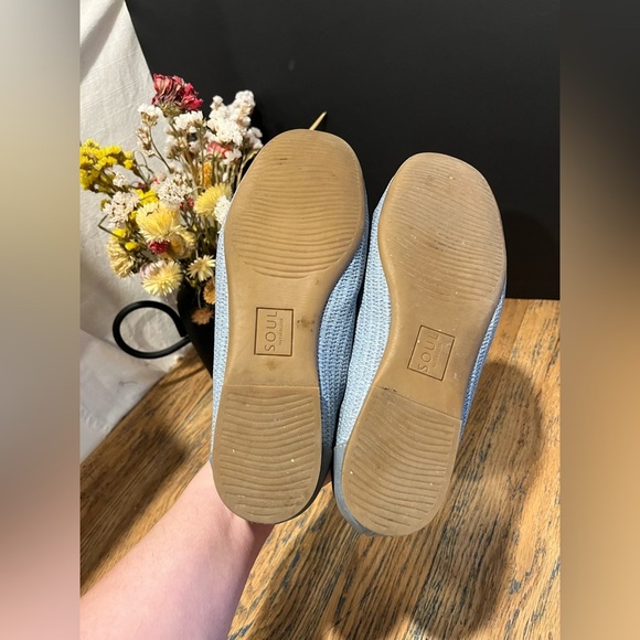 🩵 Blue Woven Loafers – SOUL Naturalizer – Size 8.5M - Picture 8 of 10